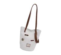 Geavonyg Trendy Shoulder Water Resistant Fabric Capacity Everyday Bag Stylish Korean Crossbody Bag