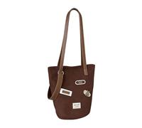 Geavonyg Trendy Shoulder Water Resistant Fabric Capacity Everyday Bag Stylish Korean Crossbody Bag