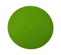 Geavonyg Turntable Mat Acrylic Slipmat For Turntables Slippage And Stability White/Green Anti Static Mat