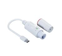 Geavonyg Type C Splitter 48V to 5V Converter for Security Cameras Fast Data Transfer Type C