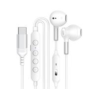 Geavonyg Universals Type C Corded Headphones Button Control Compatible Across Various Devices for Versatiled Connection Gaming Headsets Type C