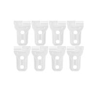 Geavonyg Upper Door Hinge Protective Covers Trim Set ABS Replacement Exterior Decoration For 4 Car Door Hinge Cover