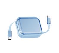 Geavonyg USB C to Cord 240W Retractable Supports Tablets Phone 15 16 17 High-Speed Sync Cable