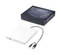 Geavonyg USB Disc Device with Wide Compatibility Plug and Play Feature for Home and Business Needs Multi Format Disc Player