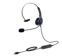 Geavonyg USB Headsets With Memory Foam Earpads 85% Noise Cancellation Comfort Fit For Long Conference Calls Call Center Headset