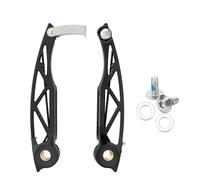Geavonyg V Brake Caliper Set, Rear Front, Long Arm Brakes | Light Weight V Brake Caliper, Long Arm Brake Bicycles Accessories Easy Adjustable, Folding Bike