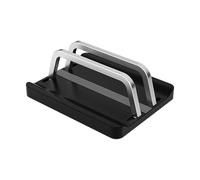 Geavonyg Vertical Laptop Stand Holder Adjustable Desktop Notebook Dock Space Saving Vertical Saving Dock Replacement Cooling Stand