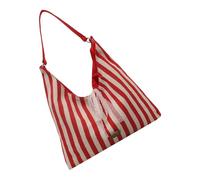 Geavonyg Women Handbag Simple Commuting Bag Trendy Shoulder Striped Armpit Casual Underarm Purse Simple Shopping Womens Shoulder Casual Armpit Striped Handbag For Everyday Commuting
