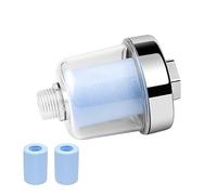 GEBAUM Shower Filter for 1/2 Inch Connection, Effective in Filtering Water Impurities, Tap Water Filters,Limescale Filter for Taps or Shower