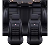 GEBBEM Car Seat Cover Sets for Hyundai i30 N(PD)/i30 N Line(PD)/i30 Wagon(PD)/i30 Wagon 2000-2024, Car Seat Covers Full Set Front and Rear Full Surround Custom Interior Accessories,Black