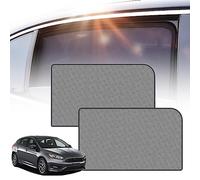GEBBEM Car Sun Shades for Side Windows, for Ford Focus MK3 Hatchback 2011-2018 Front Back Sunshade Curtain, Block UV Mosquito Magnetic Suction Black Nylon Mesh,Rear-window-2pcs