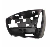 GEBBEM Door Wing Mirror Cover Frame for F-ord Kuga 2013-2019, EcoSport 2013-2018 Car Side Left/Right Rearview Mirror Frame Replacement Covers Accessories,Left - with hole