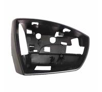 GEBBEM Door Wing Mirror Cover Frame for F-ord Kuga 2013-2019, EcoSport 2013-2018 Car Side Left/Right Rearview Mirror Frame Replacement Covers Accessories,Right - with hole
