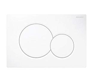 Geberit 115.770.11.5 Series Plate White for Recessed Cistern Sigma 01