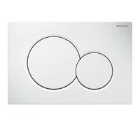 Geberit 115.770.11.5 SIGMA01 Dual Flush Alpine White Flush Plate SIGMA 01 UP320