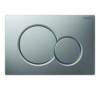 Geberit 115.770.46.5 Dual-Flush Actuator Plate, Matte Chrome