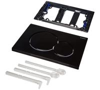 Geberit 115.770. DW. 5 Sigma01 Flush Plate, Plastic Handle, Jet Black RAL9005