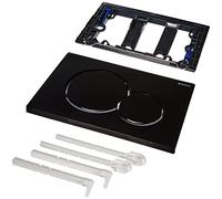 Geberit Sigma01 Jet Black Dual Flush Plate Button for UP320 Cistern 115.770.DW.5