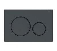 Geberit 115.882.dw.1 Sigma20 Dual Flush Black Ral9005 Flush Wall Plate