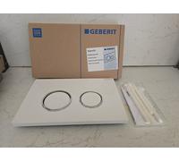 Geberit 115.882.KJ1.1 Sigma20 Dual Flush Plate White / Bright Chrome New Boxed