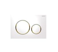 Geberit Flush Plate Sigma20 White Plastic with dual flush functioning 115882KK1
