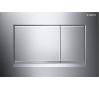Geberit 115.883.KH.1 Plate 2 Buttons Sigma 30, Grey, 24.6cm x 16.4cm x 1.2cm