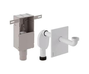 Geberit 151.120.11.1 Flush-Mounted Siphon for Washbasin Connection Piece Alpine White