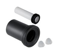 Geberit 18.5cm Wall-hung WC Toilet Connection Set - Alpine White (152.426.11.1)