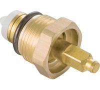 Geberit 240.298.00.1 - Brass Globe Valve, 2 Ports, 1/2 inch Outlet, Solvent-Weld Inlet, Angular Stop Valve
