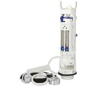 Geberit 282.350.21.2 Impuls 290 Dual Flush Toilet Valve and Chrome Push Button - Multi-Colour