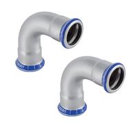 Geberit 31108 Bag of 2 Stainless Steel Bends Elbows Mapress 90° 54mm WRAS