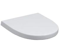 Geberit 575900000 Flow Toilet seat White with lid and Fittings Made of Chrome Nickel