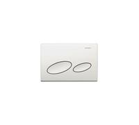 Geberit Flush Plate Kappa20 White Plastic Dual Flush System 115228111