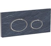 Geberit Actuator, Mustang Slate/High Gloss Chrome Plated, Groß