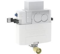 Geberit Alpha 820mm Concealed Cistern & Alpha01 Dual Flush Button Plate