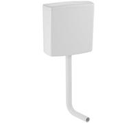 Geberit Toilet Cistern Alpine White Plastic Exposed AP140 Water connection centre back 140305111
