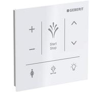 Geberit Flush Plate Cover AquaClean For Japanese Toilets Sela White