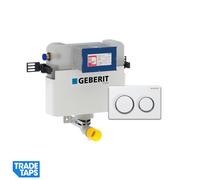 Geberit Back To Wall BTW Concealed Toilet WC Cistern & Dual Flush Plate Button