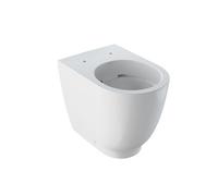 Geberit Back To Wall Toilet Acanto Rimless Hollow bottom 350x425x510mm White