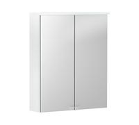 Geberit Bathroom Mirror Cabinet Option Mirror cabinet LED lighting 2 Doors 550x675x140mm