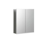 Geberit Bathroom Mirror Cabinet Option Mirror cabinet LED lighting 2 Doors 600x700x172mm
