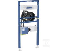 Geberit Duofix element for washbasin 112-130 cm Geberit ONE wall-mounted tap with concealed function box