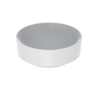 Geberit Countertop Basin VariForm Without Tap Hole 158xØ400mm White