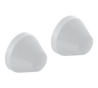 Geberit Plumbing Cover Set of matt chrome bolt covers