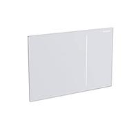 Geberit Cover Plate for Dual Flush Glass, White, 115620SI1 Sigma 70 115.620. SI. 1