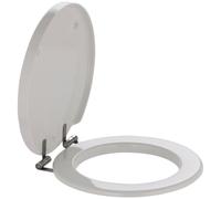 Geberit D Shaped Toilet Seat Preciosa Alpine White