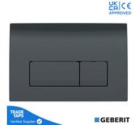 Geberit Delta 50 Flush Plate Black