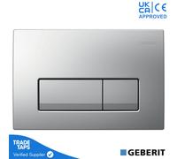 Geberit Delta 50 Flush Plate Matt Chrome