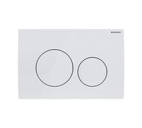 Delta20 Flush plate for dual flush, alpine white (115.127.11.1)