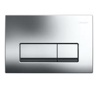 Geberit Delta50 Dual Flush Plate Gloss Chrome - 115.105.21.5